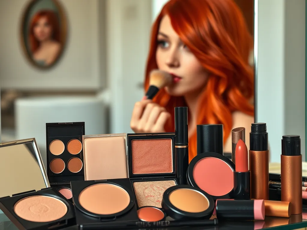 Jaki makijaż pasuje do rudych włosów? Porady i inspiracje