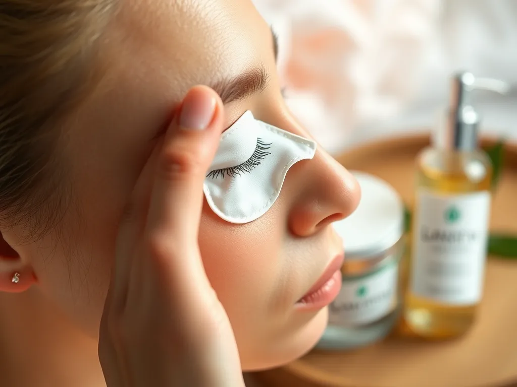 Jak prawidłowo nakładać płatki pod oczy?